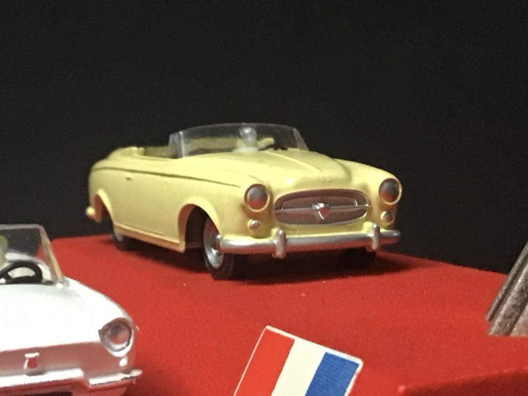 レア　1/43 ★ プジョー　カブリオレ　★ ルノー　2台セット コロンボ愛車