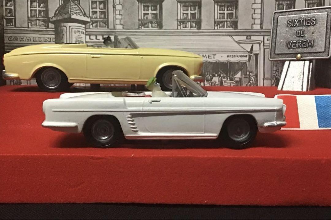 レア　1/43 ★ プジョー　カブリオレ　★ ルノー　2台セット コロンボ愛車