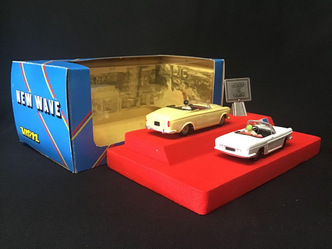 レア　1/43 ★ プジョー　カブリオレ　★ ルノー　2台セット コロンボ愛車