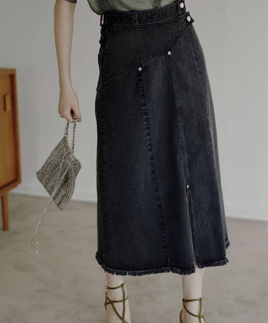 AMERI☆WESTERN FLAP DENIM SKIRT - メルカリ