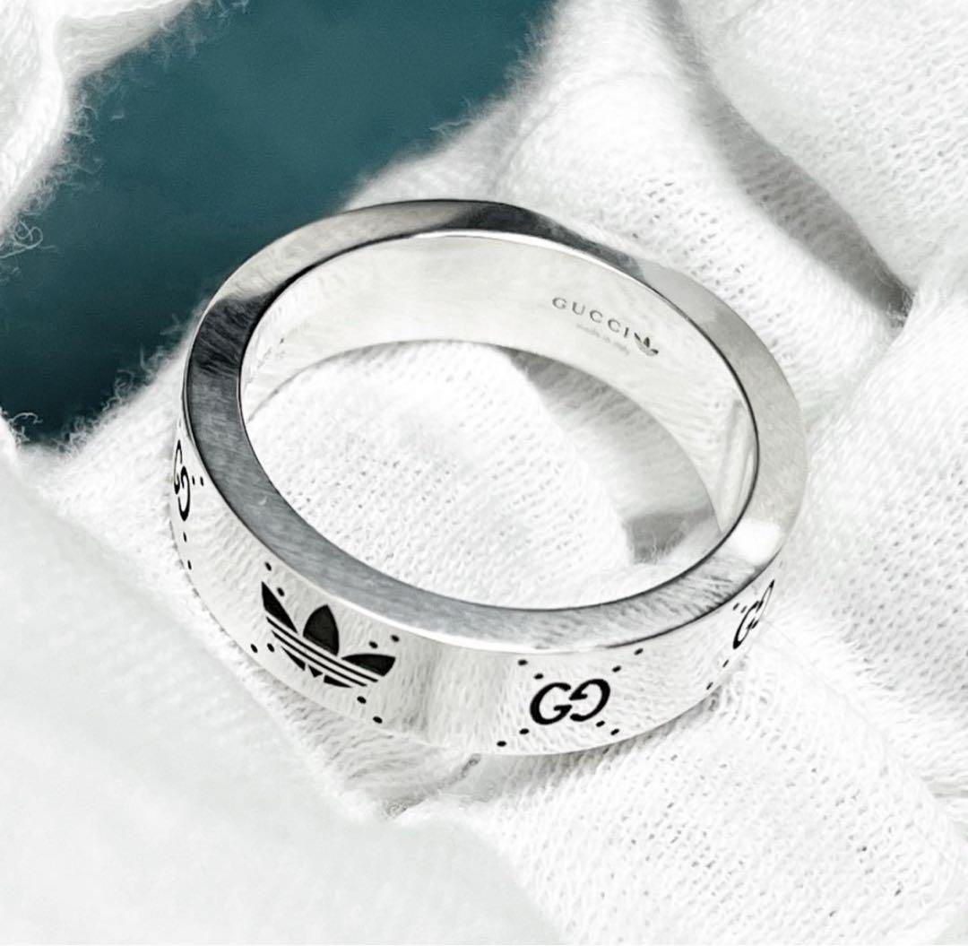 極美品‼️adidas×GUCCI 指輪　リング　21号