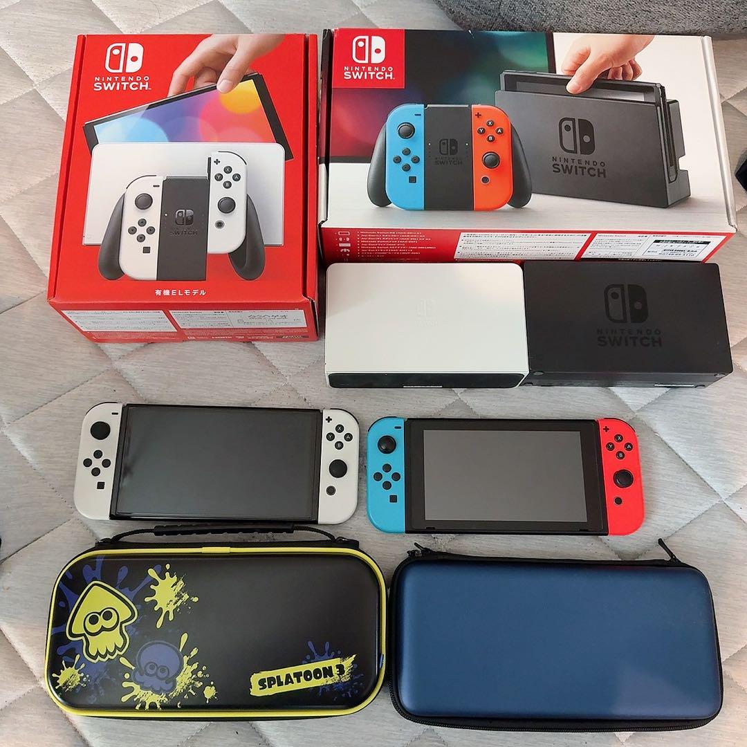 Nintendo Switch 有機ELモデル　2台セット Nintendo Switch 有機ELモデル 【新品未開封】2台セット｜Yahoo