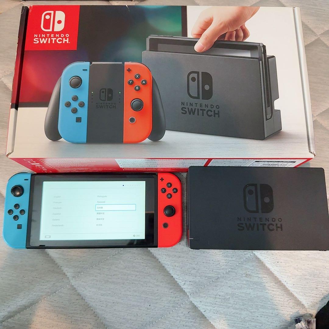 switch有機EL2台セット Nintendo Switch 有機ELモデル ニンテンドースイッチ ネオン
