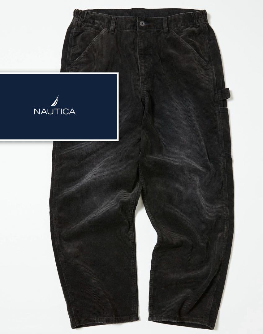 NAUTICA ブラック カーゴパンツ