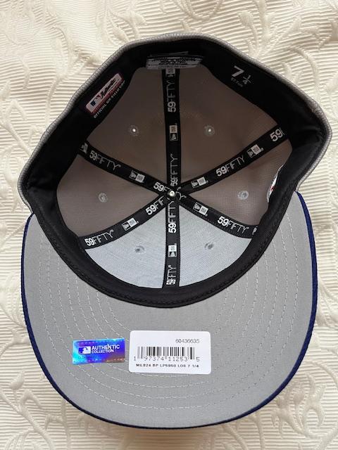 大谷翔平NEW25ドジャースBPLow Profile59ロードCAP 71/4