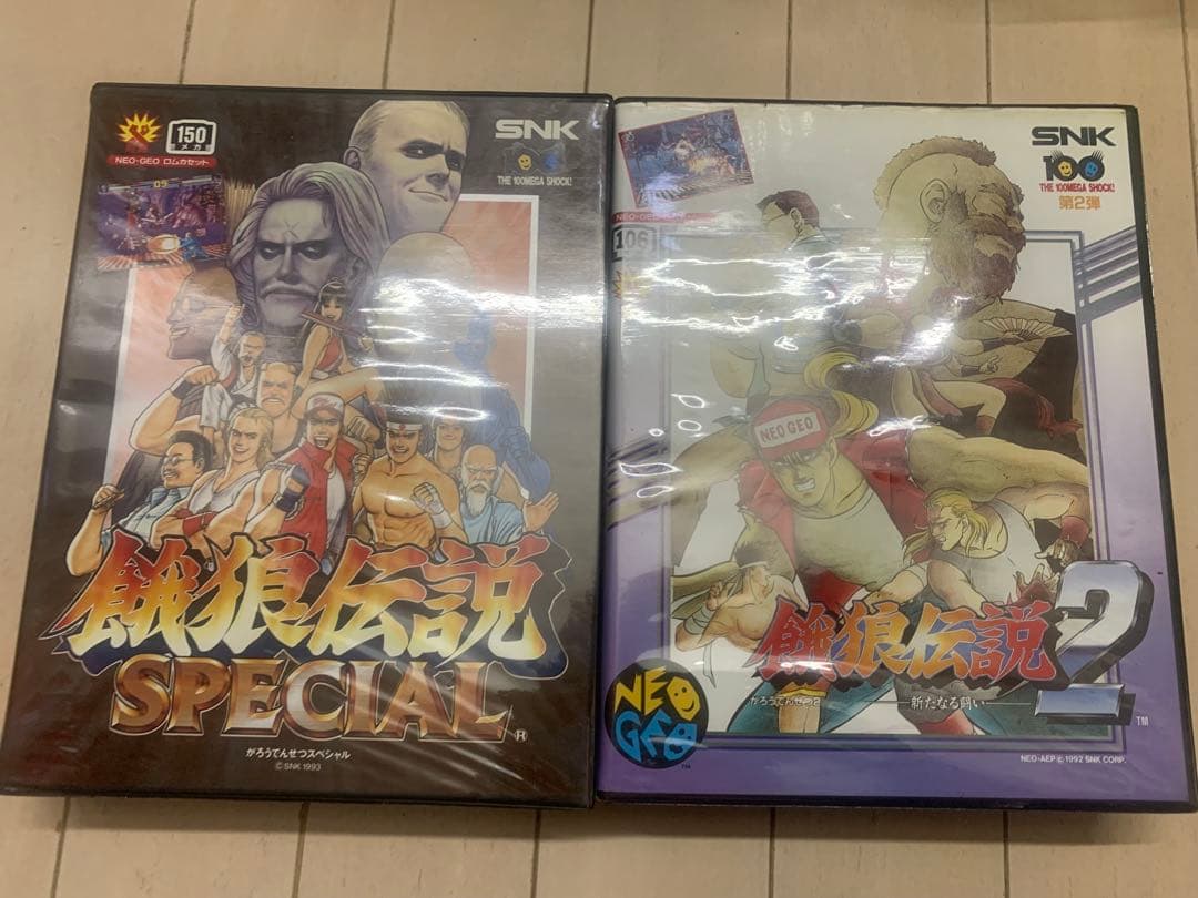 NEOGEO（ネオジオ）本体 ソフト6本　動作確認済