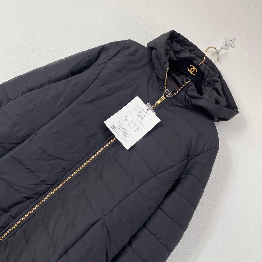 HK WORKS LONDON ヒロコ コシノ 中綿入り 防寒 フード付き コート ジャンパージャケット M 新品タグ付き 新品 ゆったりサイズ コシノヒロコ hk works 中綿 コート