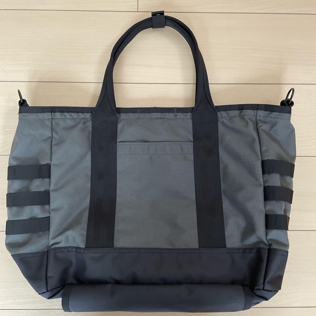 【美品】ニューバランス × ブリーフィング NB×BR AT TOTE グレー 美品】ニューバランス × ブリーフィング NB×BR AT TOTE グレー