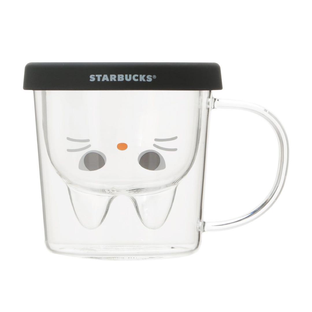 スターバックス ハロウィン2024 ダブルウォールグラスマグ296ml