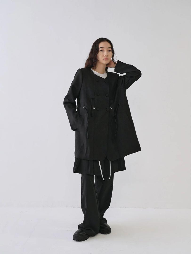 【本物保証】 Uenui ブラック jacket lady 3way アウター ジャケット ジャケット・アウター