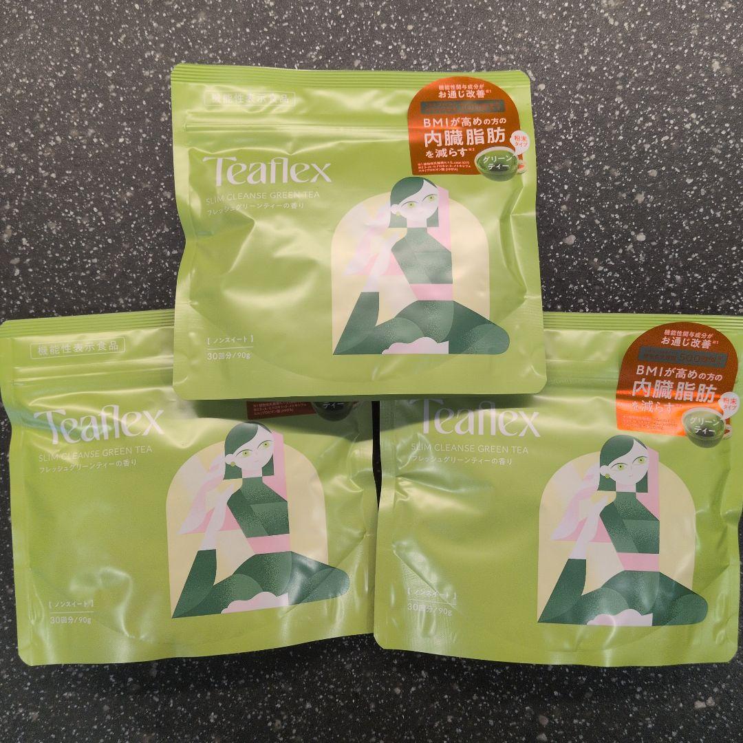 Teaflex SLIM CLEANSE GREEN TEA 30回分×3袋