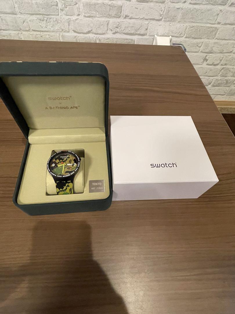 ★新品激レア★ BAPE® X SWATCH BIG BOLD TOKYO