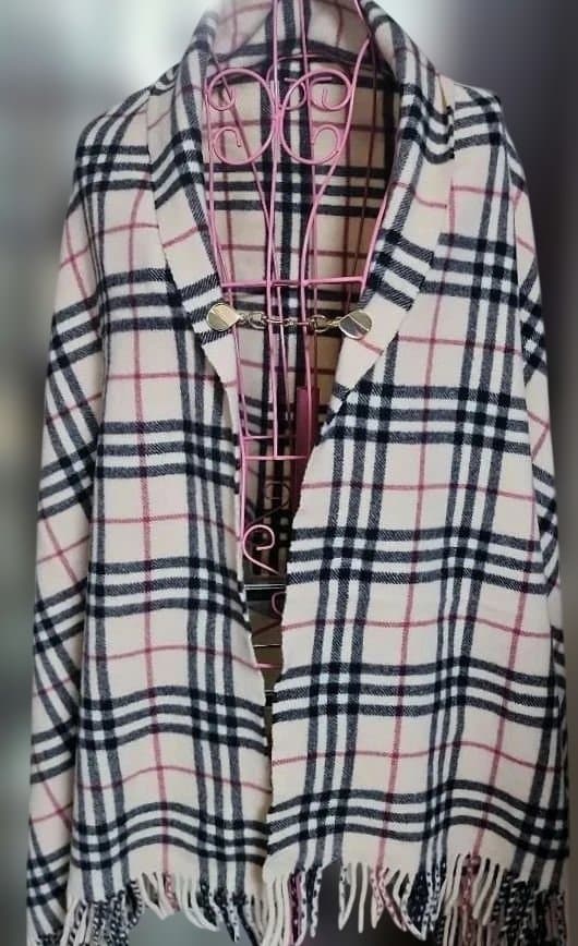BURBERRY チェック柄 ショール ベージュ 黒BURBERRY LONDON