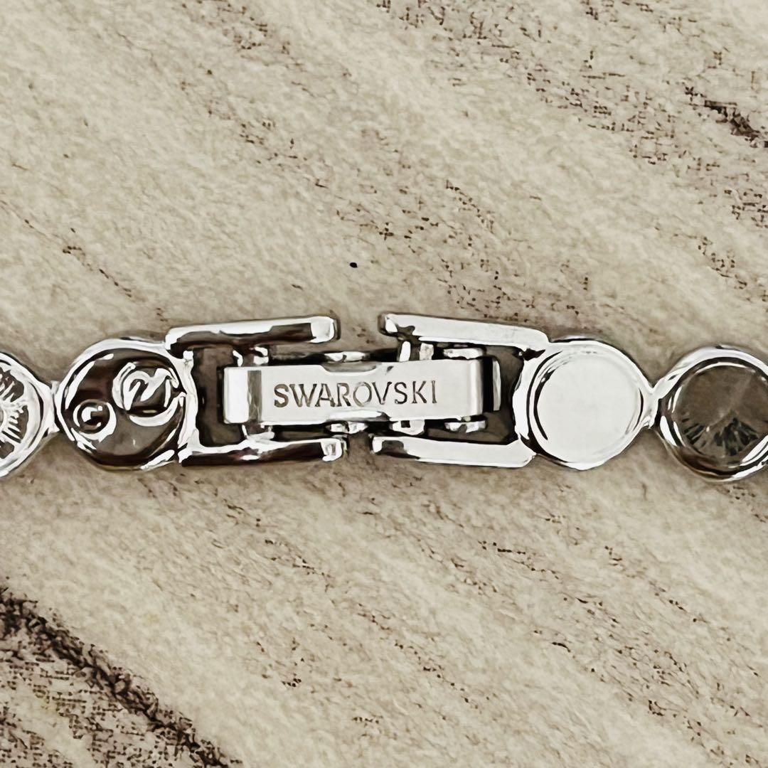 【極美品】 SWAROVSKI シルバー ブレスレット アクセサリー 高級品 極美品 SWAROVSKI シルバー ブレスレット アクセサリー通販