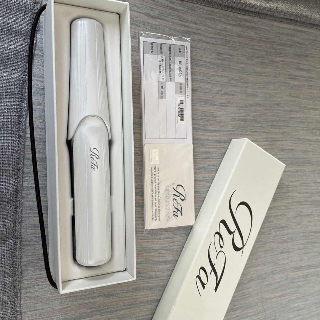 美品】Refa フィンガーアイロン ストレートアイロン 携帯用 ミニ