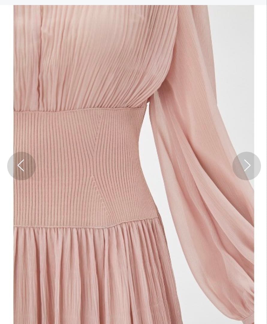 フレイアイディー♡リブシフォンワンピース新品未使用