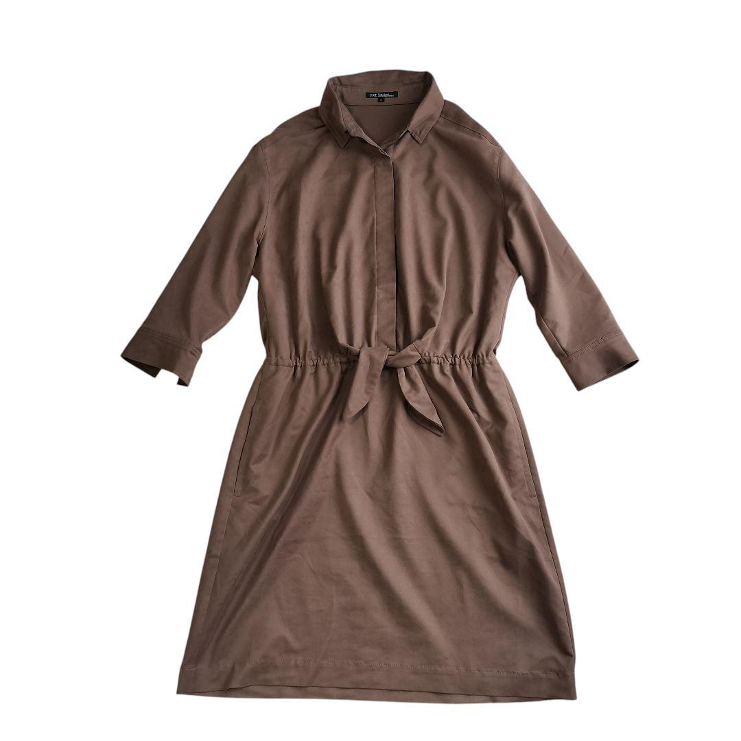 23区 ワンピース 膝丈 ブラウン 40 l 秋コーデ 秋服 23区 ワンピース 膝丈 ブラウン 40 l 秋コーデ 秋服