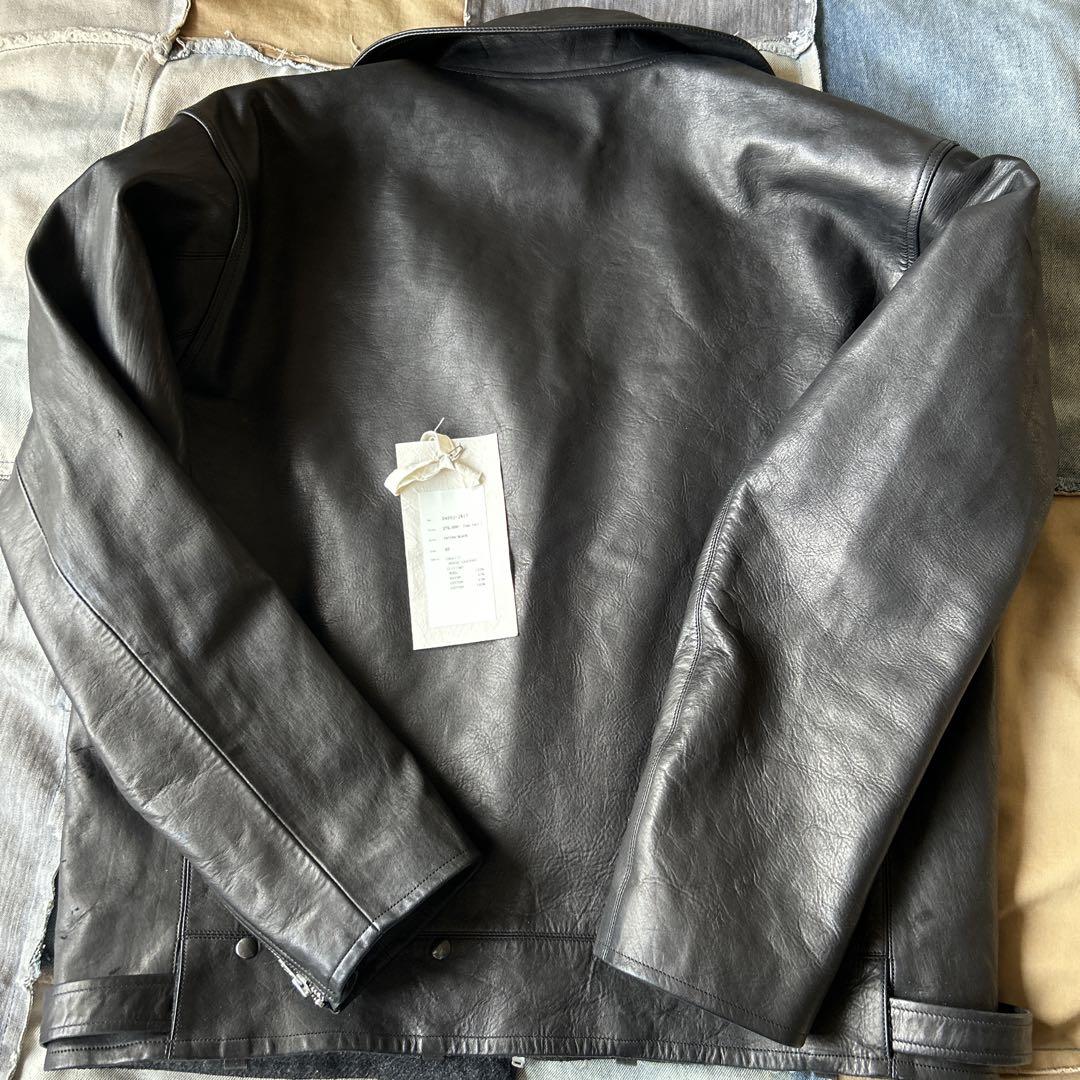 OLD JOE PATINA HORSE HIDE レザー ライダース 40 - メルカリ