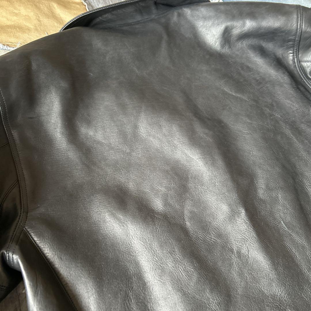 OLD JOE PATINA HORSE HIDE レザー ライダース 40