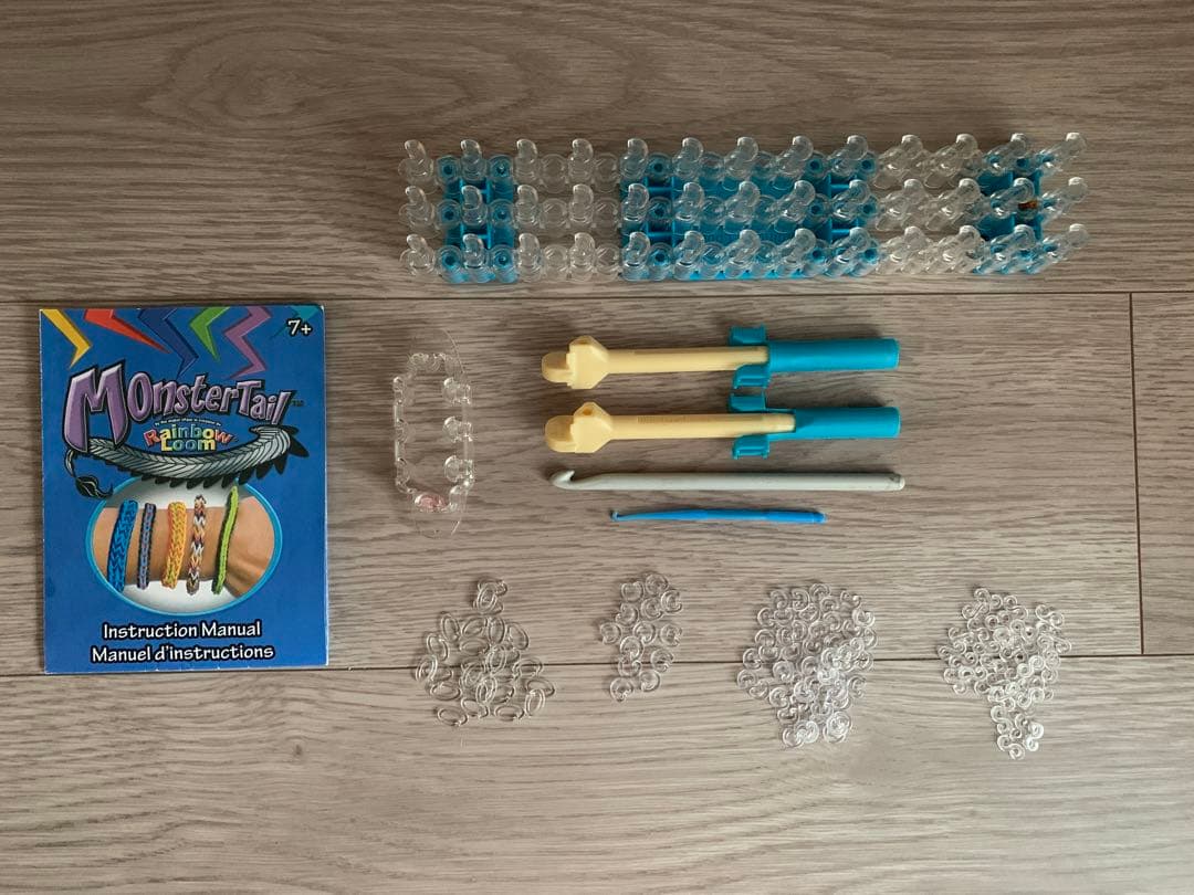Rainbow loom & Monster tail レインボールーム&モンス