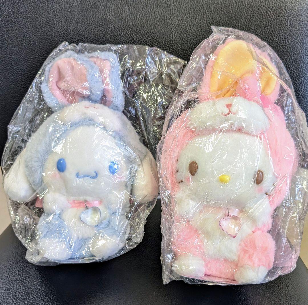 サンリオ　ハローキティ　シナモンロール　フェアリーラビット　ぬいぐるみ サンリオ ハローキティ シナモンロール フェアリーラビット