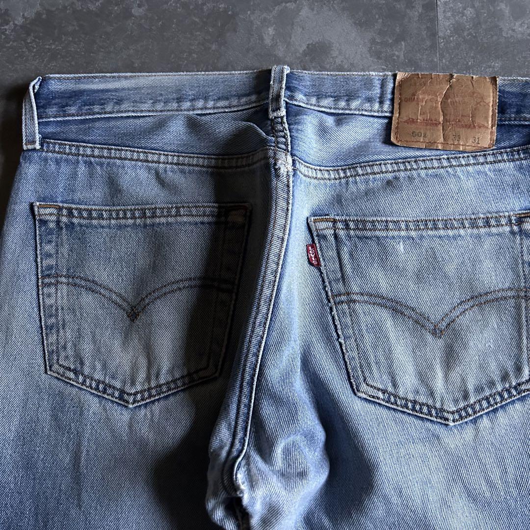 Levi's 501 W33 鬼ヒゲ ハチノス グアテマラ製 - メルカリ
