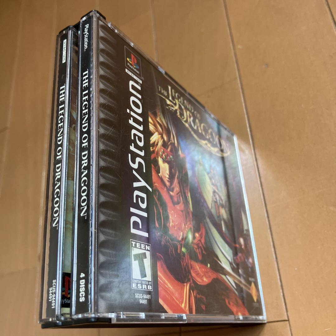 PS1 The legend of Dragoon • 北米版 • ESRB
