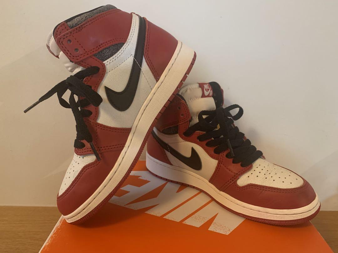 スニーカー NIKE AIR JORDAN 1 GS CHICAGO LOST&FOUND