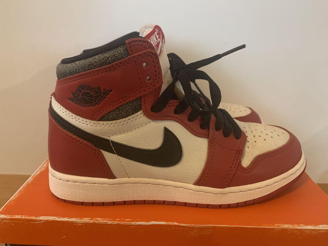 スニーカー NIKE AIR JORDAN 1 GS CHICAGO LOST&FOUND