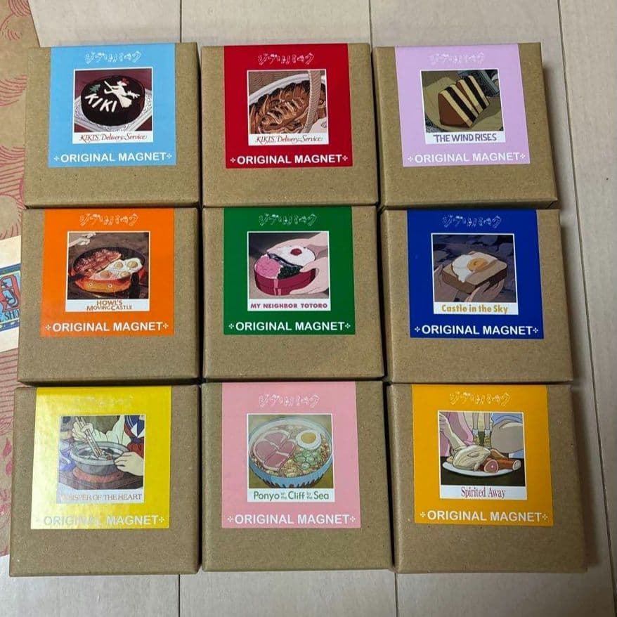 新品未開封　ジブリパーク限定　ジブリ飯　マグネット　バラ売り⭕