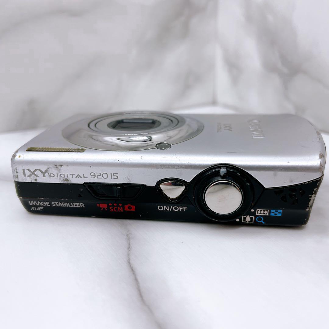 Canon IXY DIGITAL 920 IS シルバー デジカメ 動作確認済