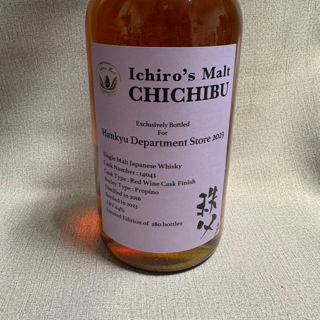 250301B Ichiros Malt（イチローズモルト）秩父 阪急百貨店限定