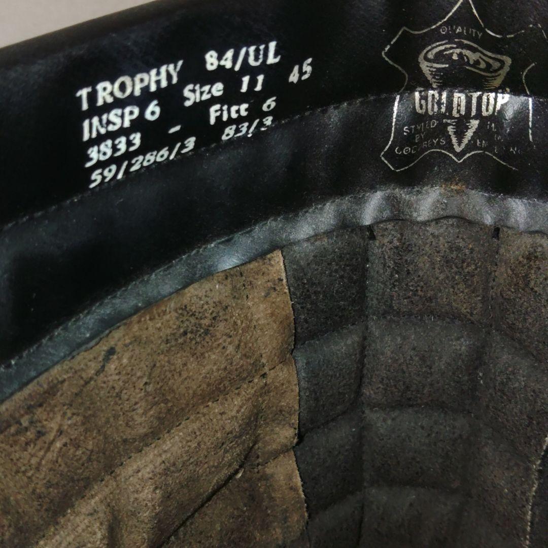 【GOLD TOP trophy boots】希少　レア　ゴールドトップ　英国