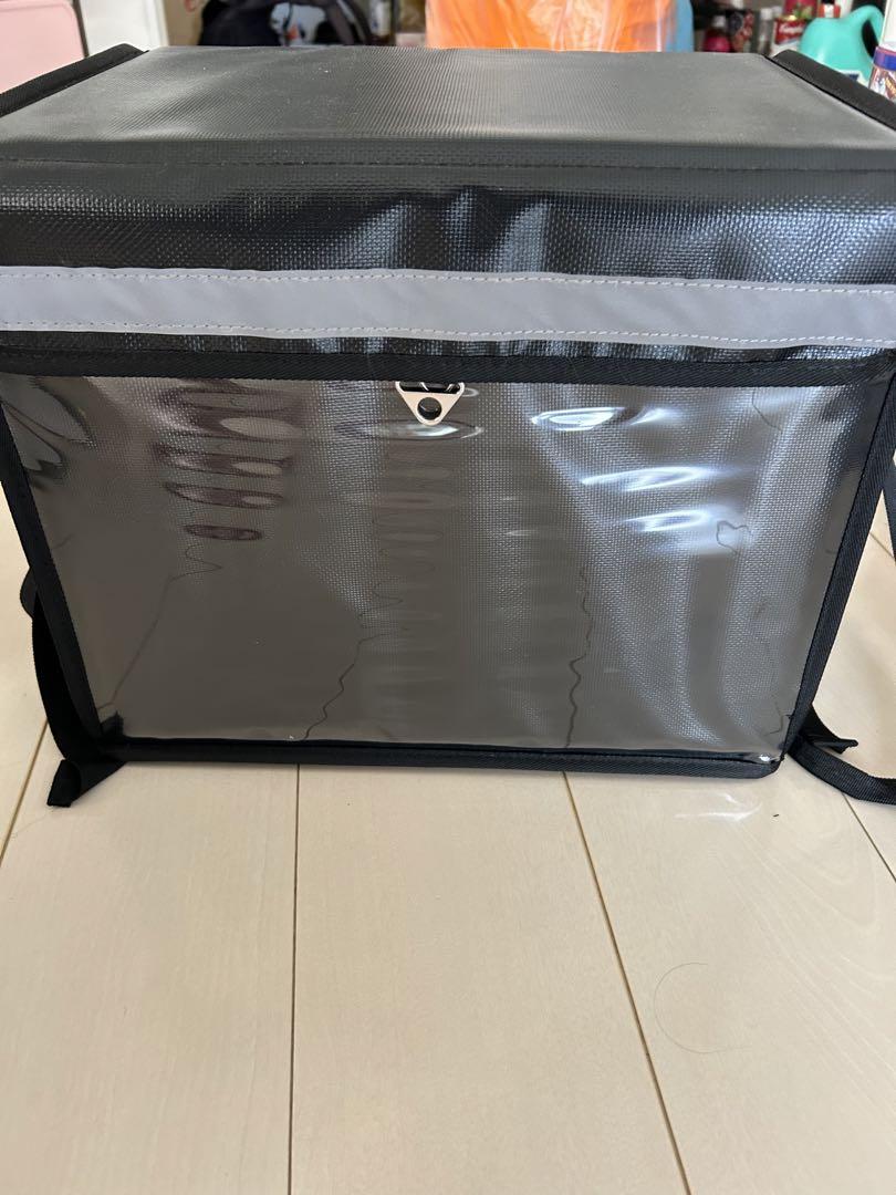 デリバリーバック黒 ヘルメットセット