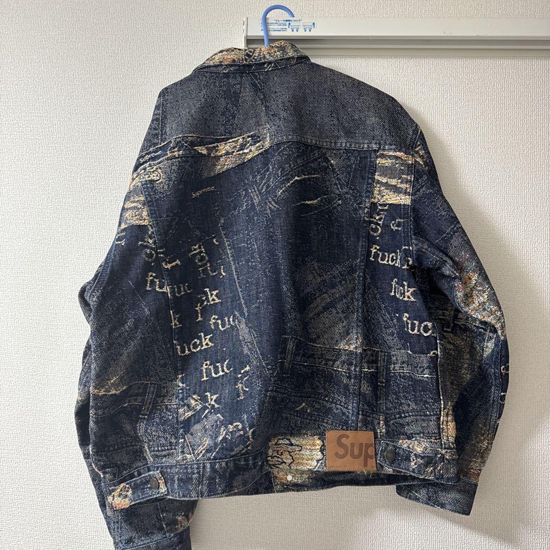 ジャケット・アウター SupremeArchiveDenimJacquardTruckerJacket