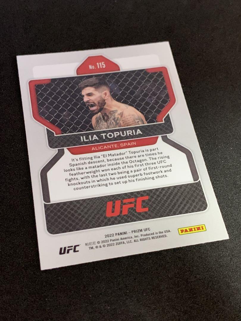 UFC イリー・プロハースカ　サインカード UFC イリー・プロハースカ サイン入り Gold Prizm 1/10 - メルカリ