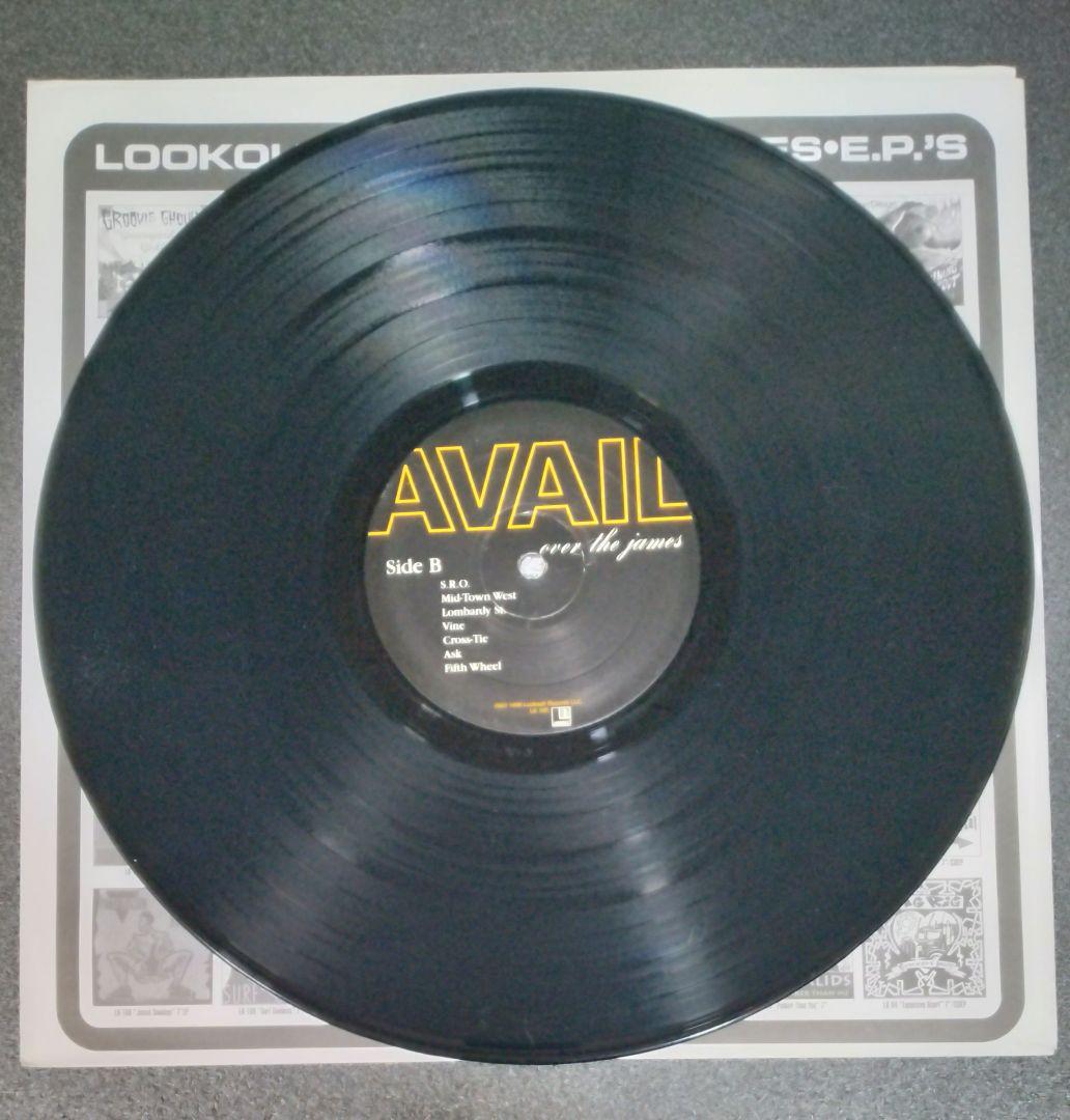 AVAIL Over the James 　LOOK OUT盤 レコード