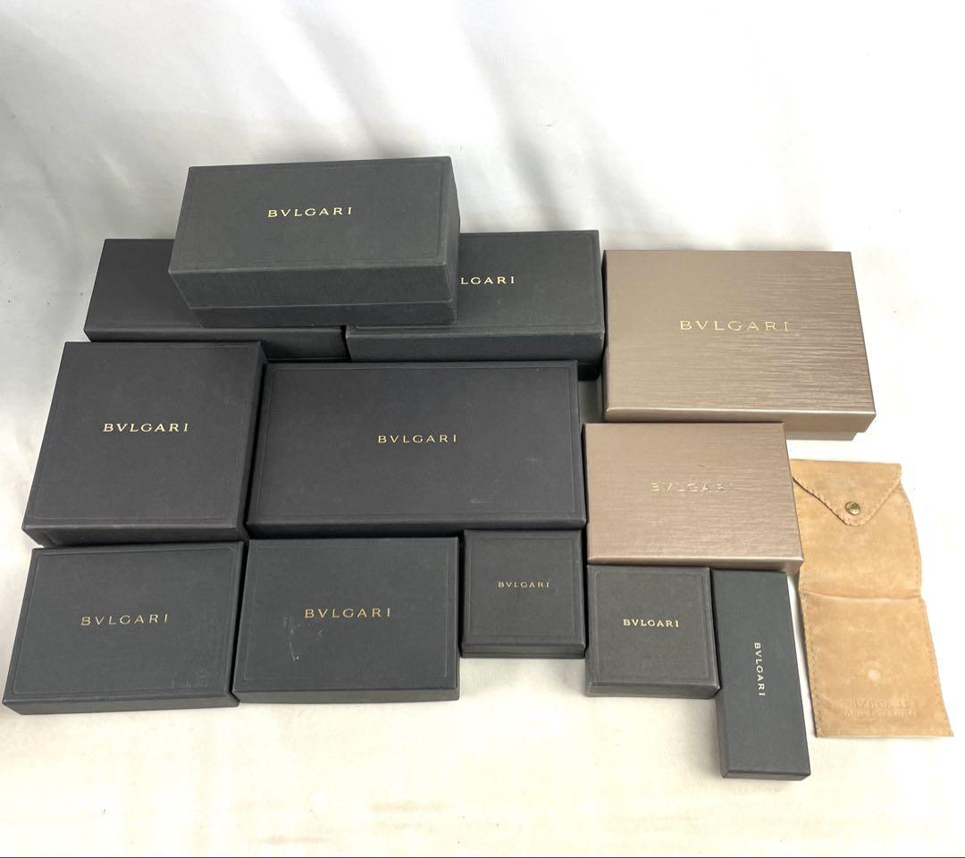 BVLGARI ブルガリ アクセサリー ケース 空箱 空き箱 まとめ 13点