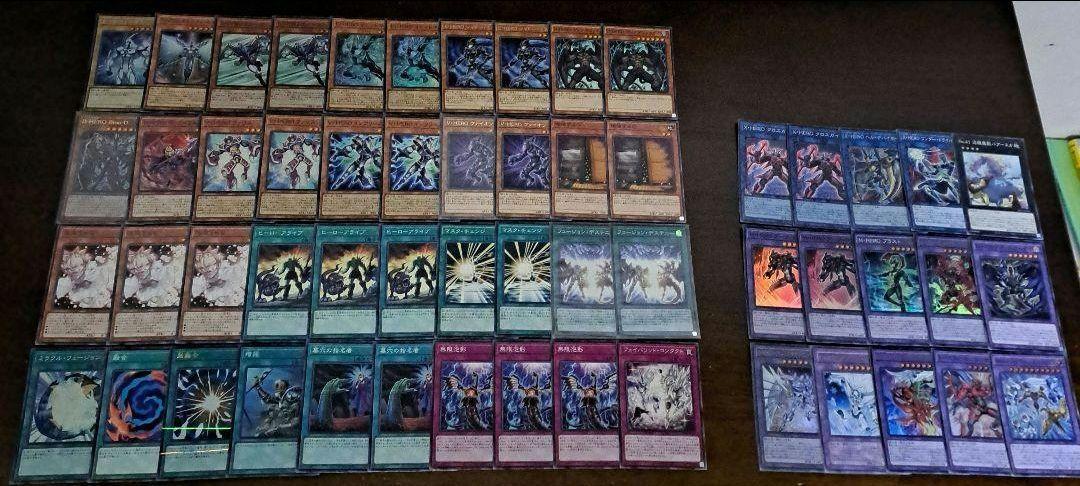 【大会優勝構築】遊戯王　構築済みデッキ　55枚　HERO ヒーロー　本格ガチ