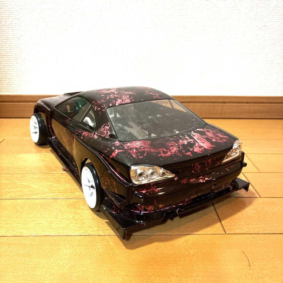 ヨコモ S15シルビア RCカー用ボディ ラップ塗装 ドリフトなど ヨコモ S15シルビア RCカー用ボディ ラップ塗装 ドリフトなど