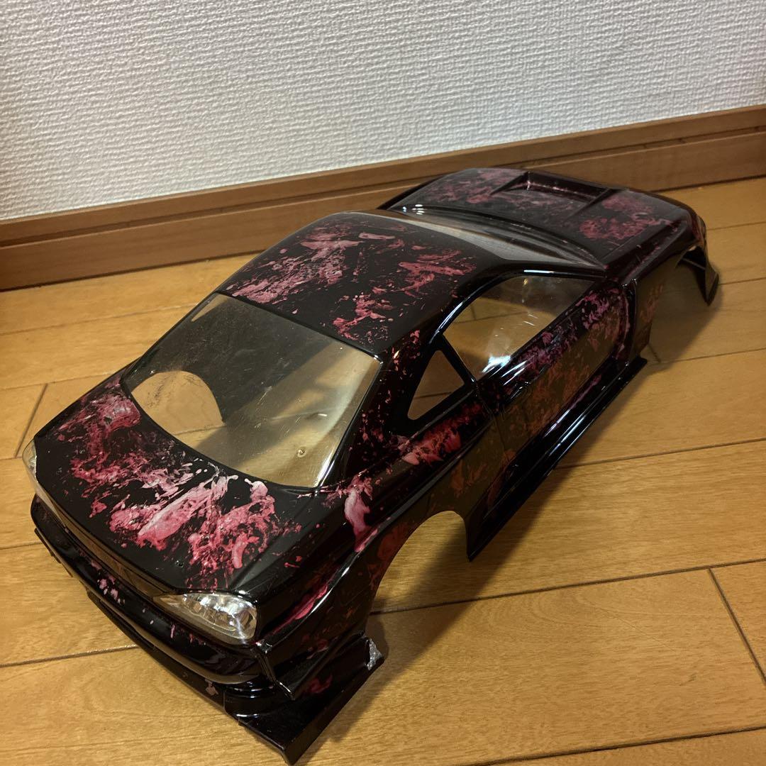 ヨコモ S15シルビア RCカー用ボディ ラップ塗装 ドリフトなど ヨコモ S15シルビア RCカー用ボディ ラップ塗装 ドリフトなど