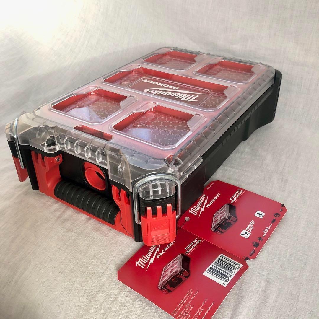 新品 Milwaukee パックアウト コンパクトオーガナイザー ブラック