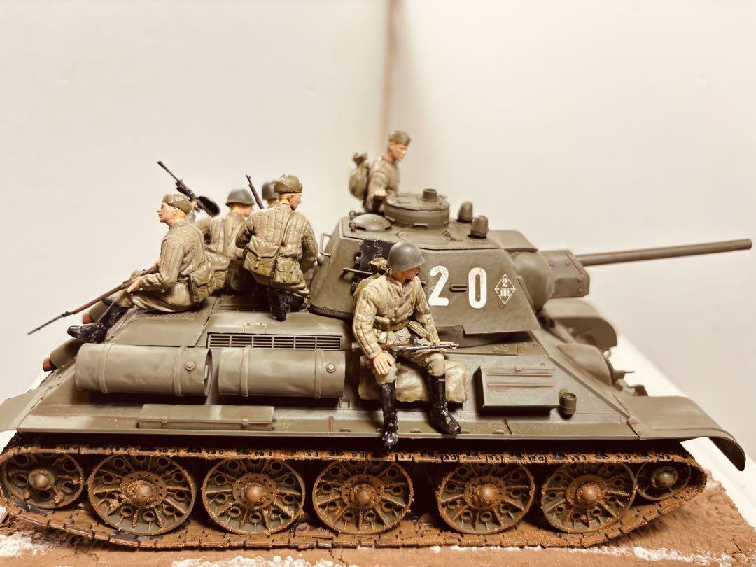 1／35 ソビエト軍T34中戦車