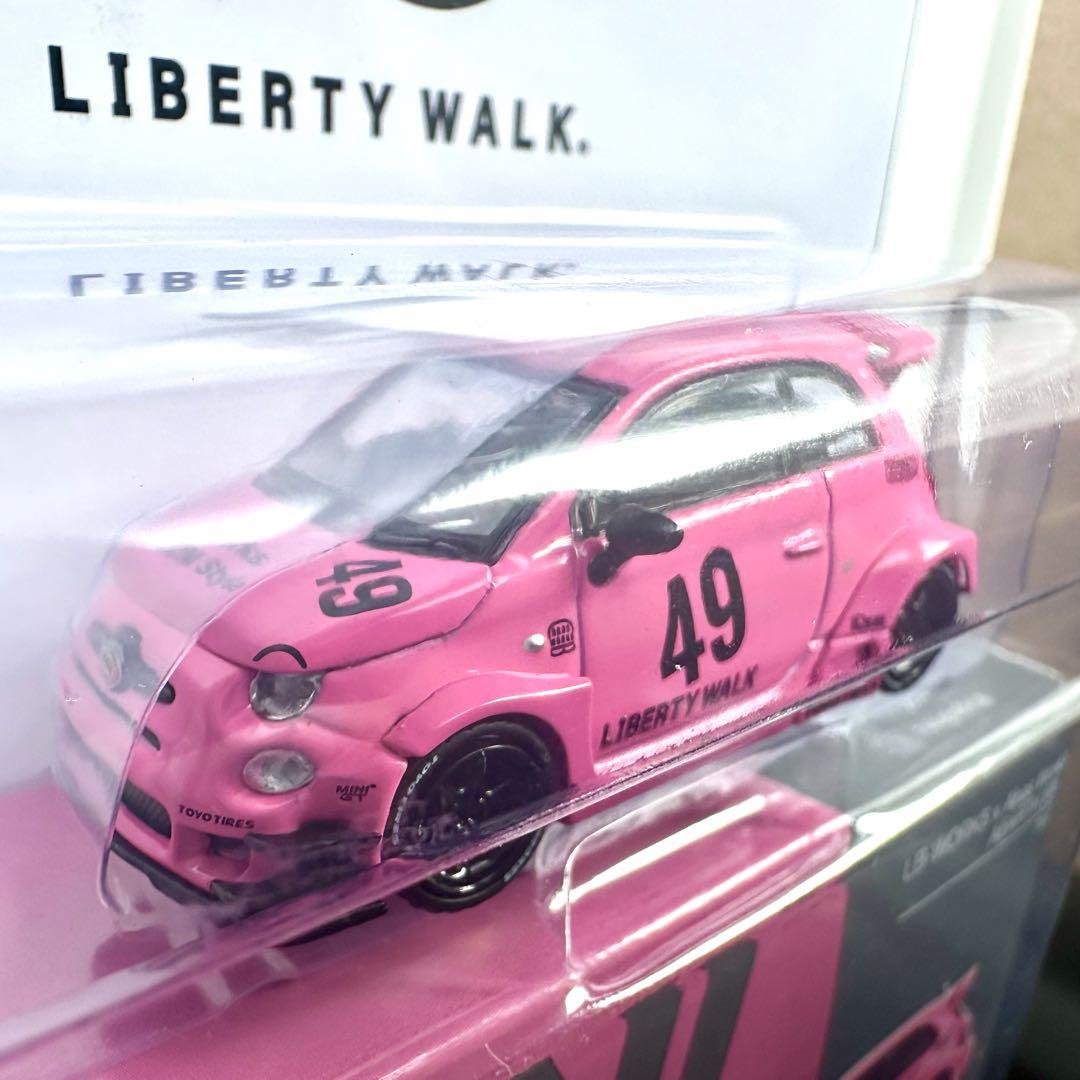MINIGT アバルト 595 LBWK x Abas Works 店舗限定2種