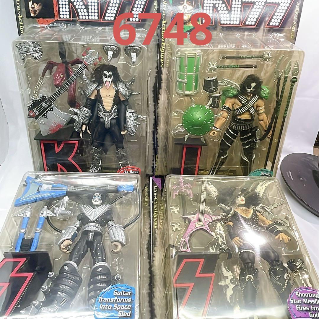 6748【未開封品】キッス　KISS フィギュア4体セット