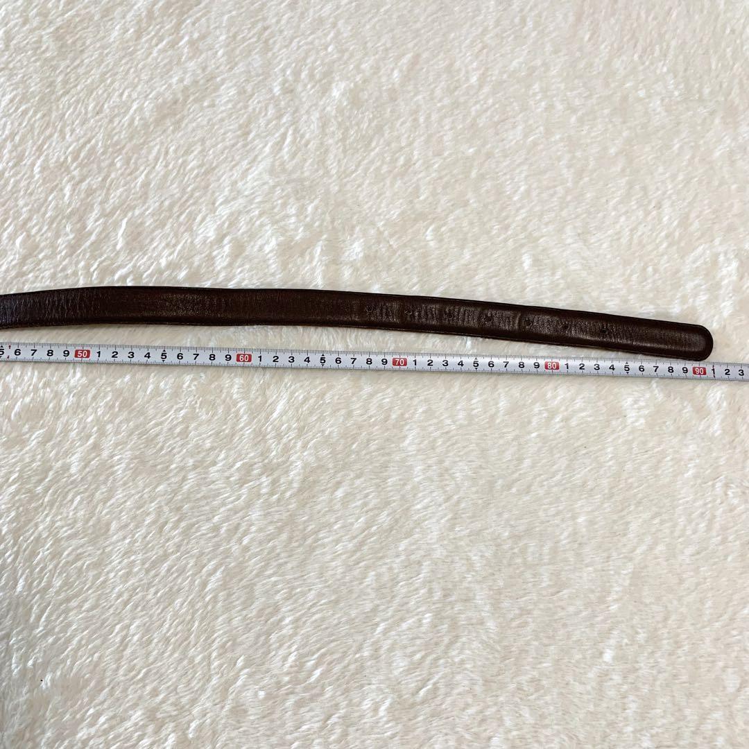 90s オールドコーチ グラブタンレザーベルト M 約68～84cm ブラウン 90s オールドコーチ グラブタンレザーベルト M 約68～84cm