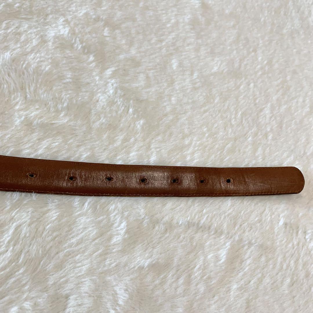 90s オールドコーチ グラブタンレザーベルト M 約68～84cm ブラウン 90s オールドコーチ グラブタンレザーベルト M 約68～84cm