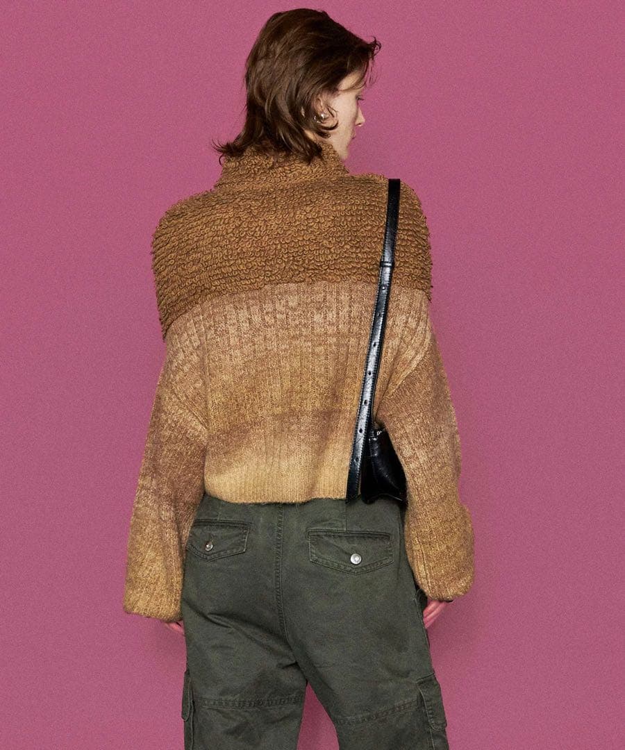 ▲新作 MAISON SPECIAL メゾンスペシャル ループカーディガン