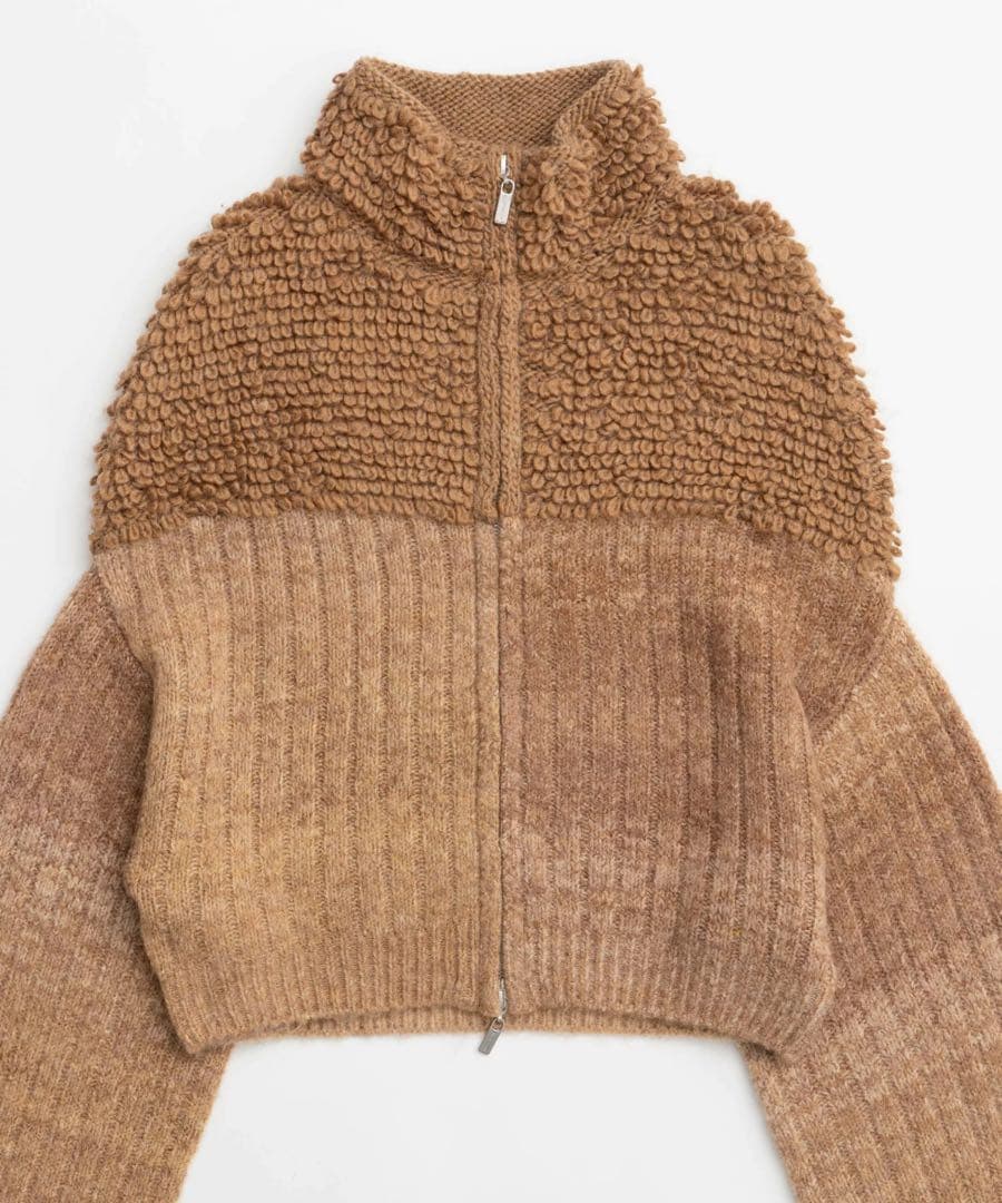 ▲新作 MAISON SPECIAL メゾンスペシャル ループカーディガン