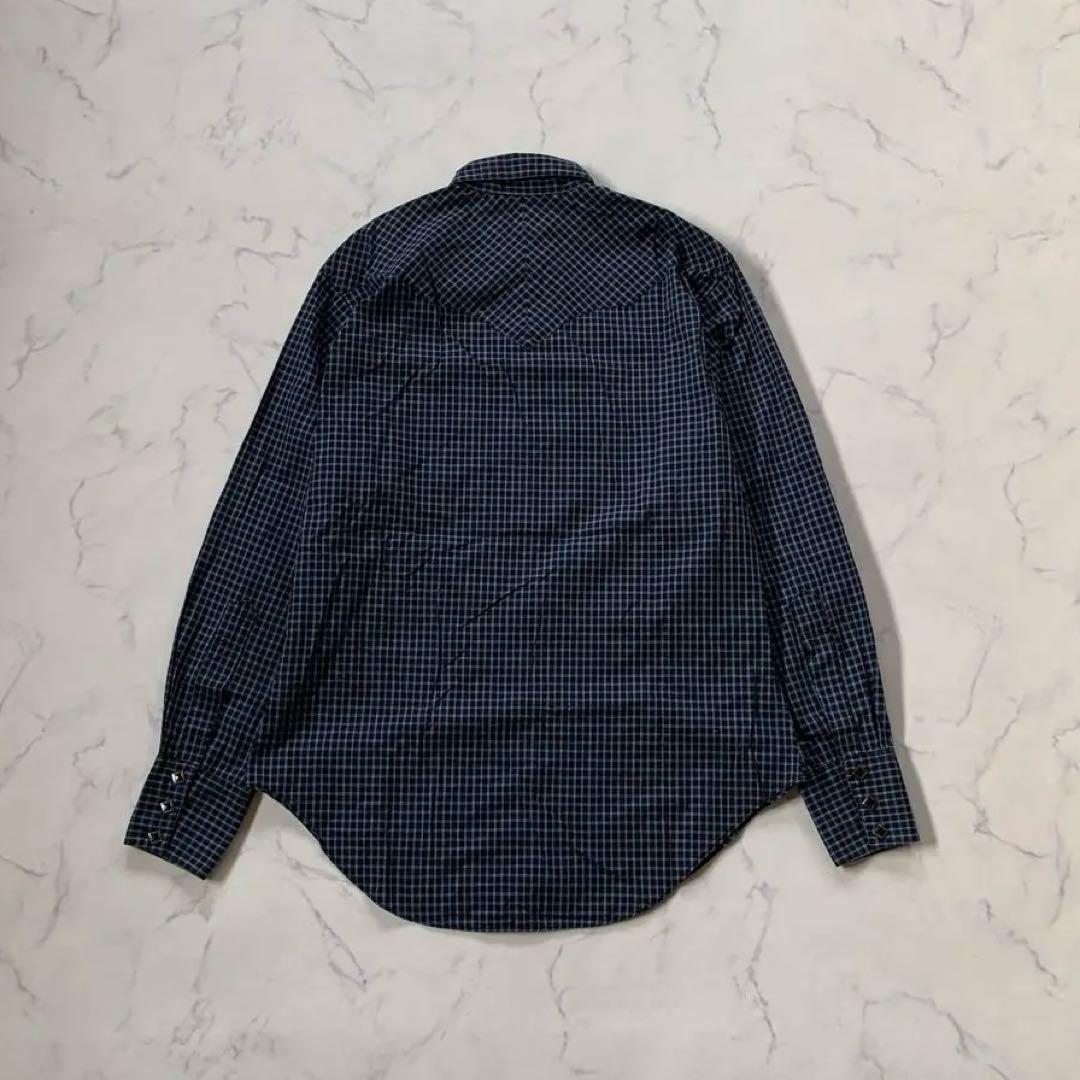 old sugar cane check western shirt 東洋 レア